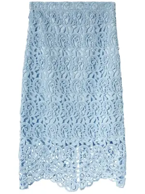 Юбка-карандаш с вышивкой