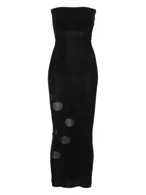 Трикотажное платье миди