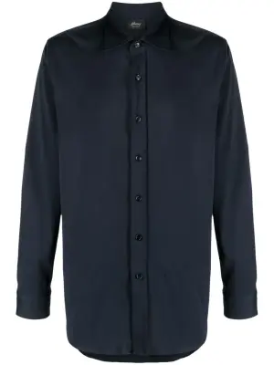 Рубашка с отложным воротником