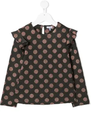 Блузка в горох