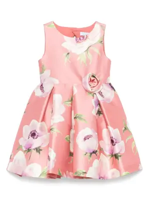 Платье с цветочным принтом