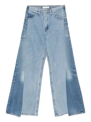 Джинсы со вставками