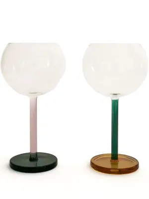 Набор Bilboquet из двух прозрачных бокалов для вина