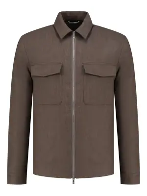 Куртка-рубашка на молнии