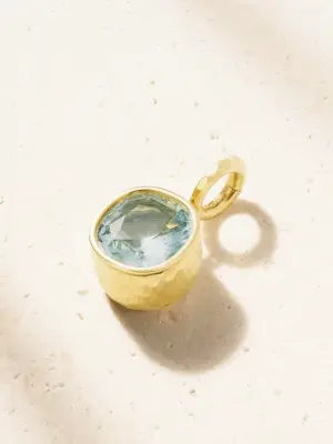 Кулон из аквамарина из 18-каратного золота Hidden Gem