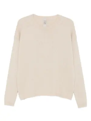 Свитер с круглым вырезом