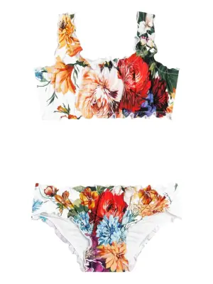 бикини с цветочным принтом