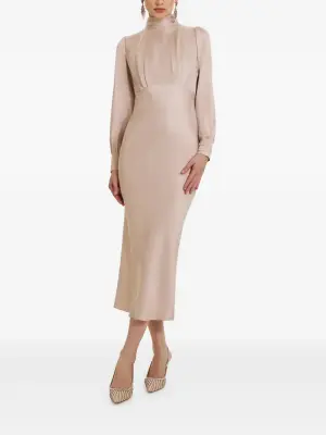 Платье миди с высоким воротником Jacob
