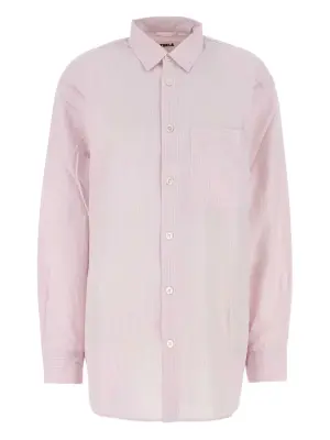 Поплиновая рубашка в полоску