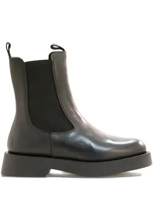 Ботинки на платформе с эластичными вставками