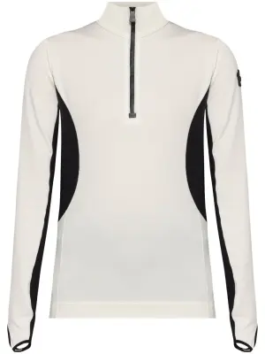 Лыжный топ в стиле колор-блок