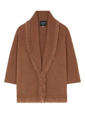 кардиган Finest с поясом и бахромой