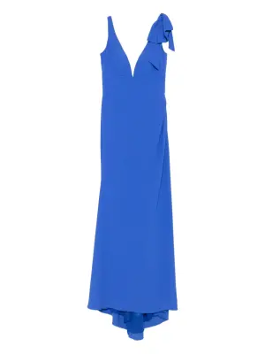 Платье с бантом