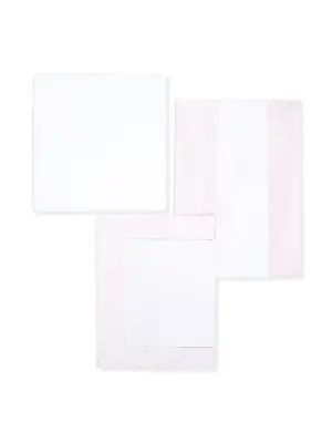 Комплект из трех наволочек с принтом