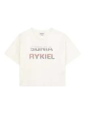 Укороченный топ с логотипом