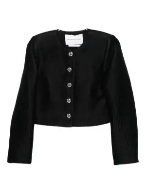 Однобортный пиджак на пуговицах