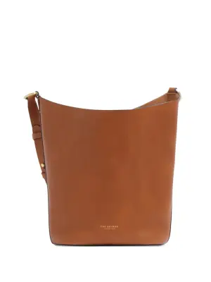 Кожаная сумка-ведро