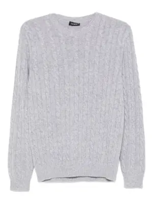 Свитер фактурной вязки
