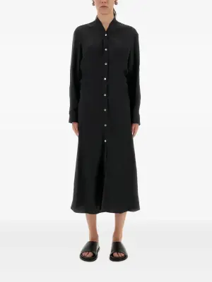 Платье-рубашка миди