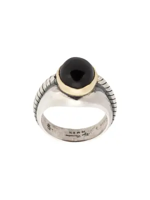 Onyx stone ring