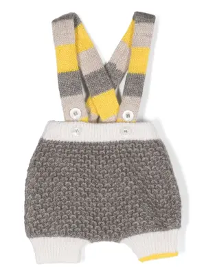 Шорты из смесовой шерсти