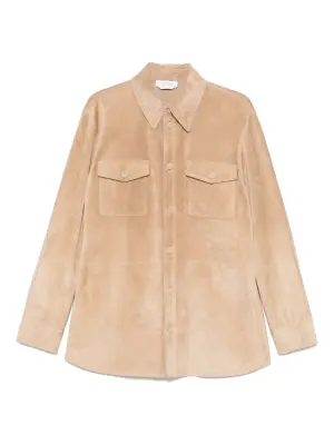 кожаная рубашка