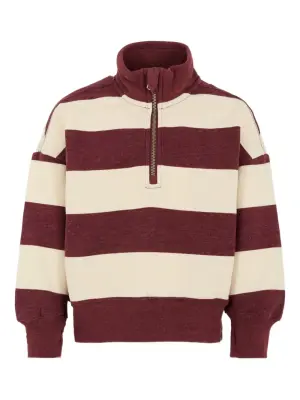 Полосатый свитшот