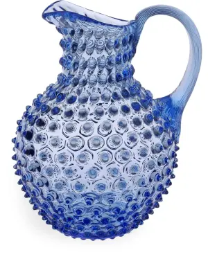 Кувшин Hobnail с кристаллами