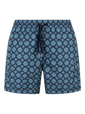 Printed swim shorts