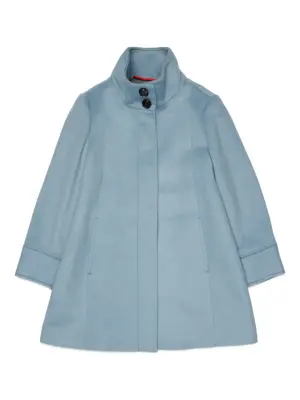 Однобортное пальто