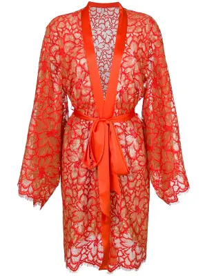 Кружевной халат