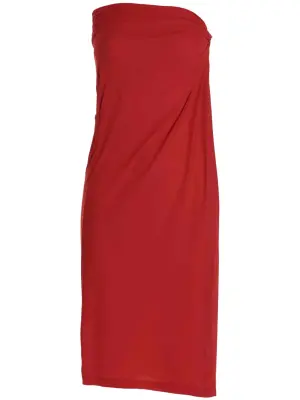 Драпированная юбка миди