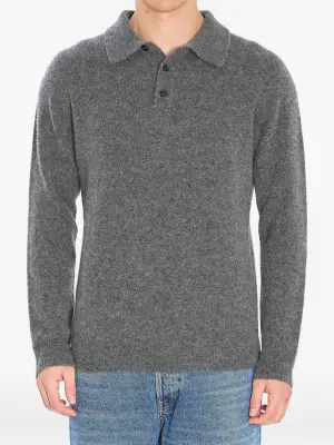Рубашка поло из смесового кашемира