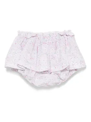 Юбка с цветочным принтом