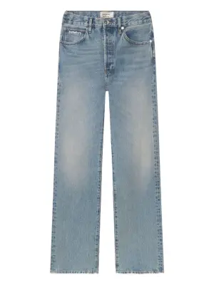 джинсы с бахромой из коллаборации с Sotheby's