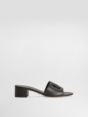 Сланцы из телячьей кожи с логотипом DG