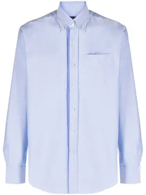 Рубашка с косым воротником