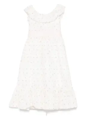 Платье с цветочным принтом