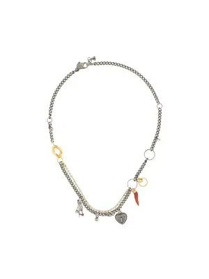 Ожерелье с подвеской в форме сердца Puro