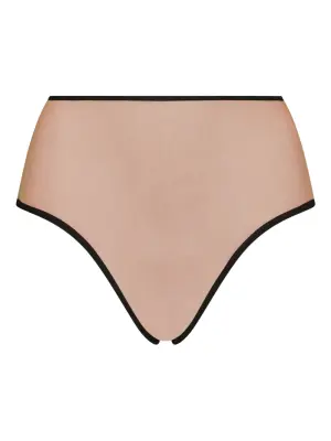 Сетчатые трусы In the Clouds с завышенной талией