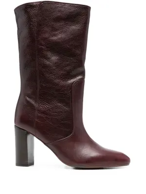 Сапоги Exis 85 на блочном каблуке