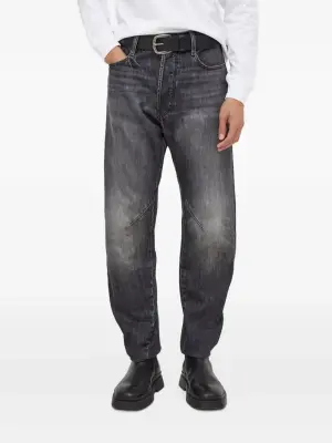 Джинсы с застежкой на пуговицах