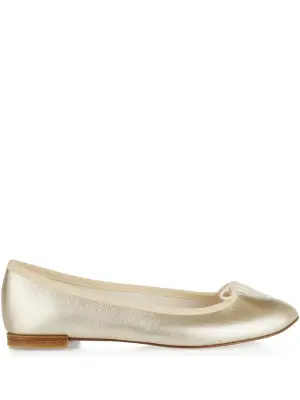 Балетки Cendrillon с эффектом металлик