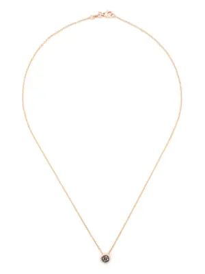 Колье из розового золота с бриллиантами