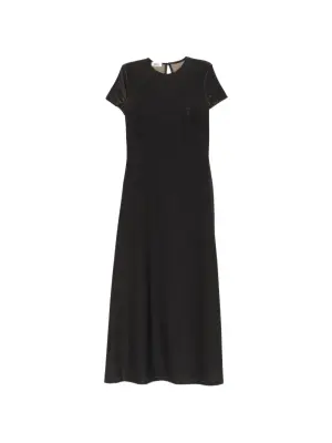 Платье-футболка с блестками