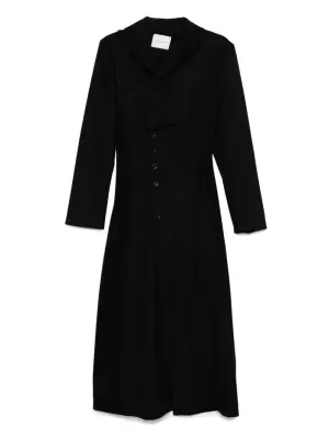 Пальто на пуговицах