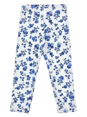 Легинсы с цветочным принтом