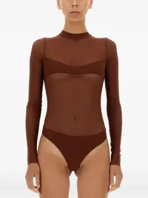 Боди с длинными рукавами