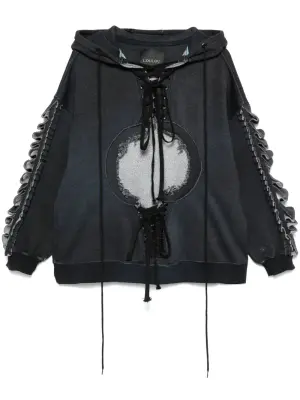 Худи с вырезом