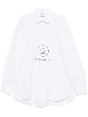 Рубашка с графичным принтом